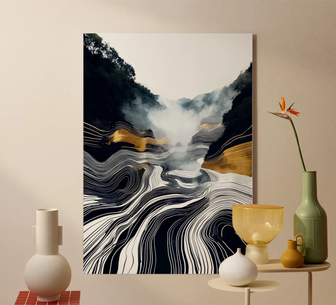 Luogo nebbioso plexiglass da Justyna Jaszke JBJart