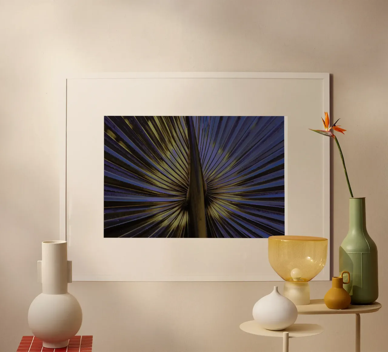 Palm II carta hahnemühle da Elena Veronese