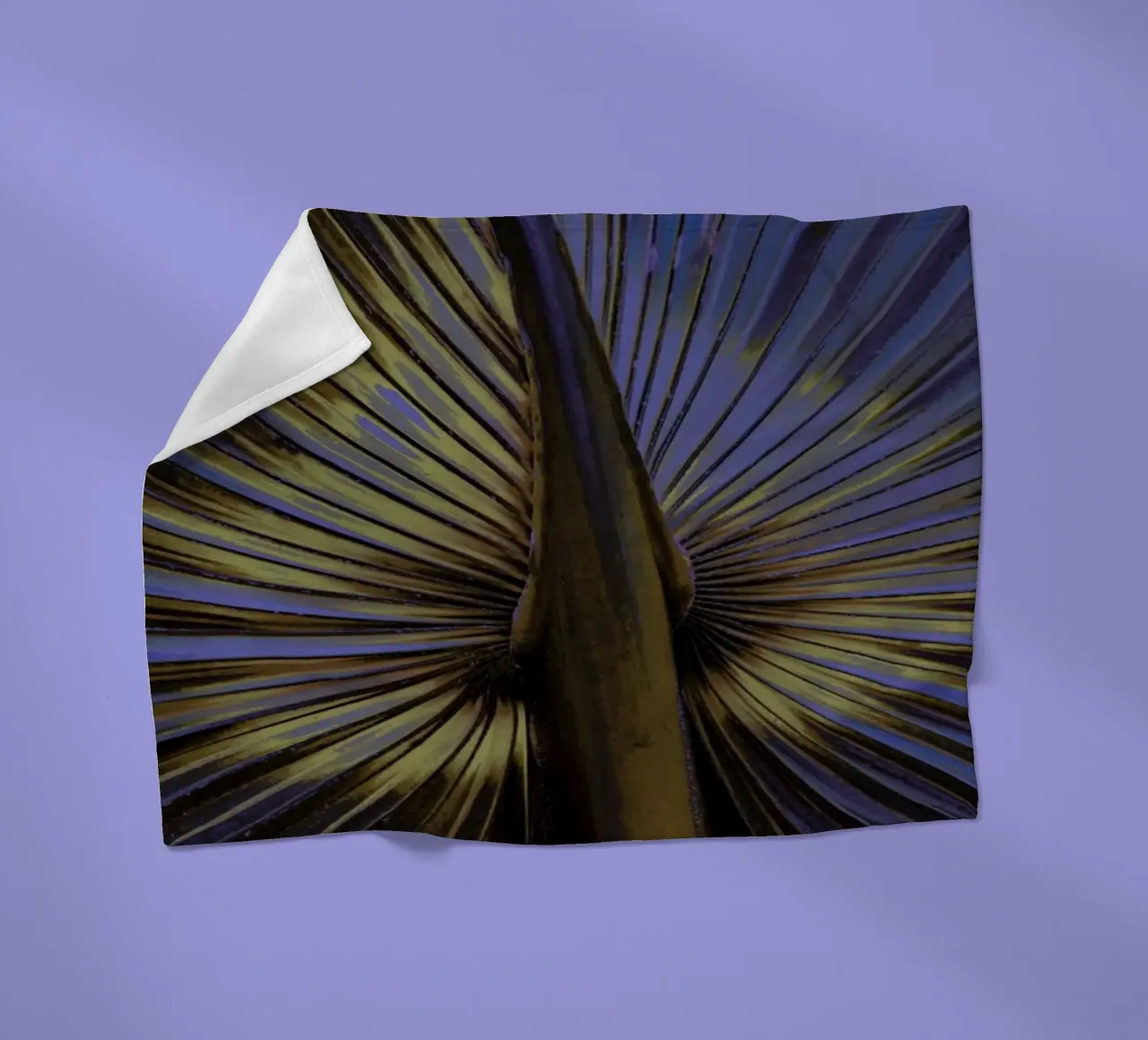 Palm II coperta in pile da Elena Veronese