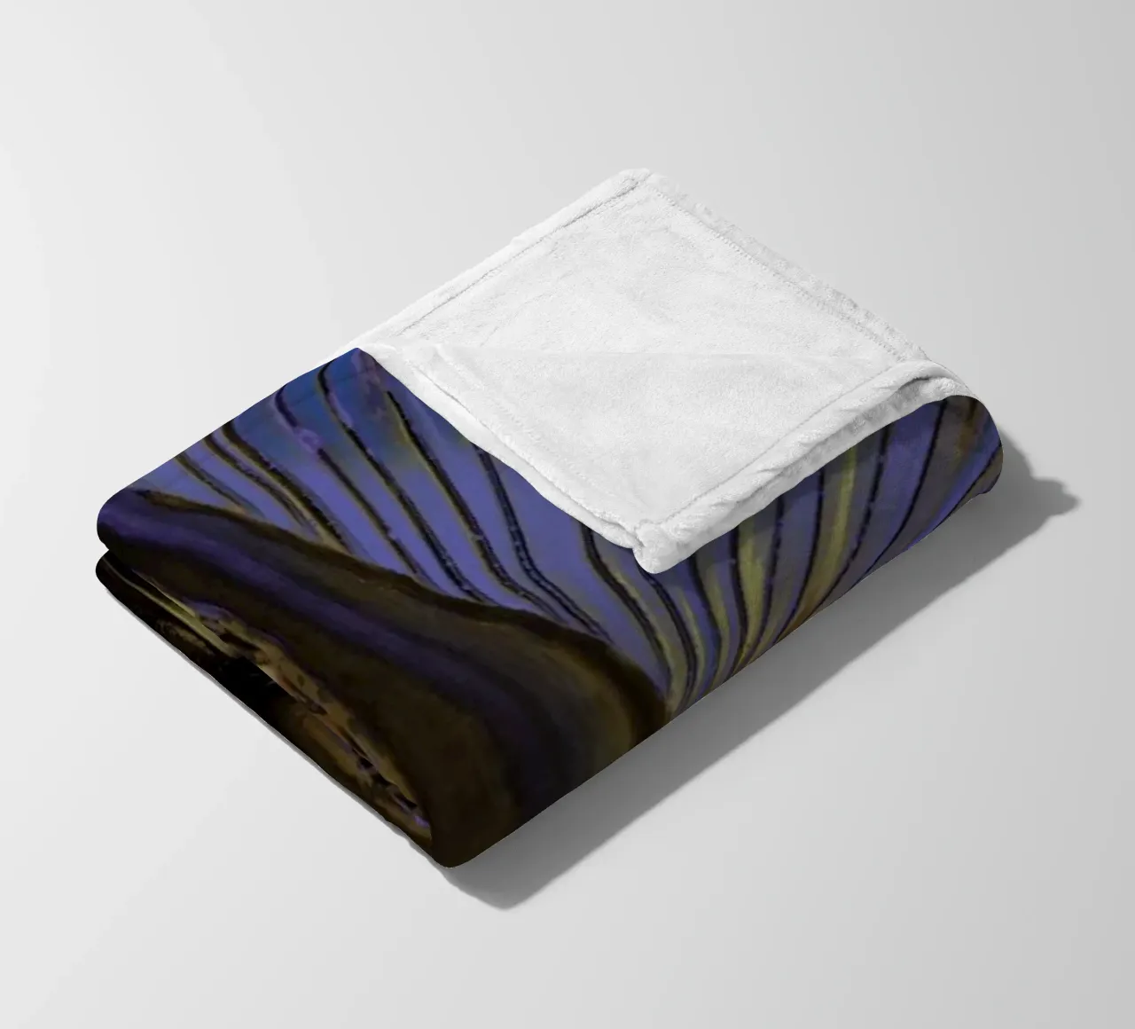 Palm II coperta in pile da Elena Veronese