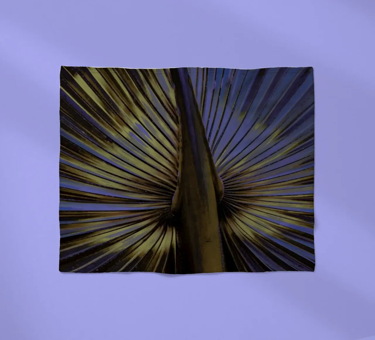 Palm II coperta in pile da Elena Veronese