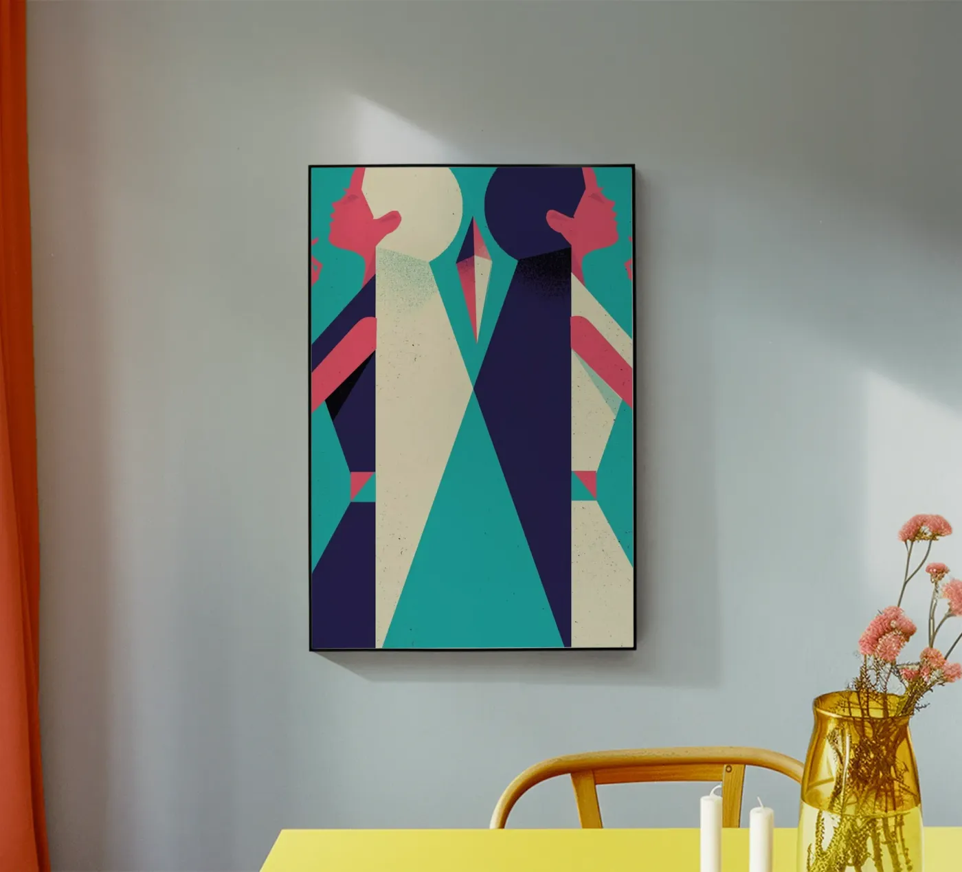 Gemini acryl van Pietari Posti