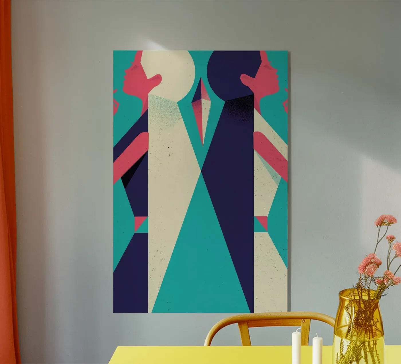 Gemini acryl van Pietari Posti