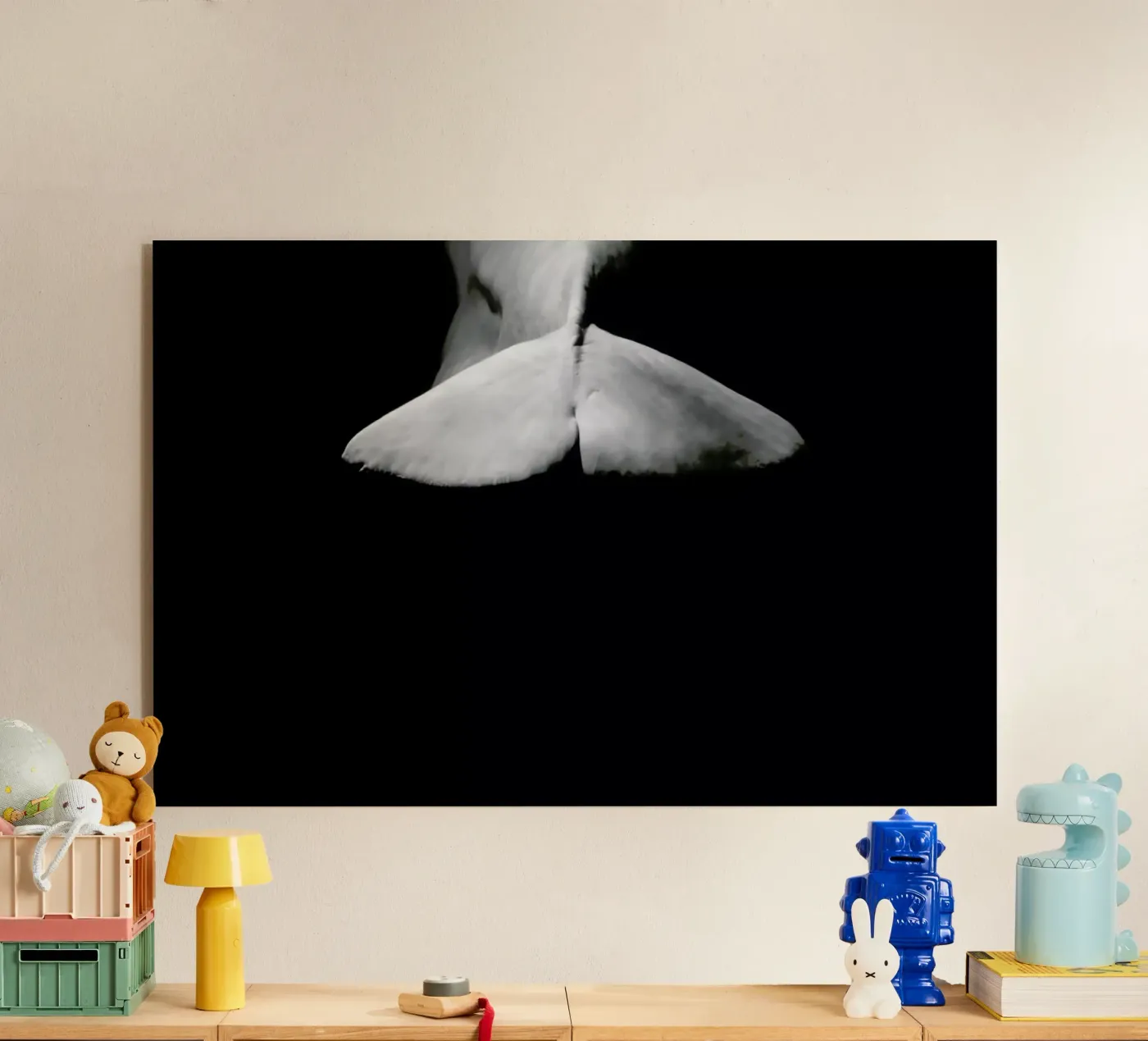 Beluga Whale 4 plexiglass da In Full Color