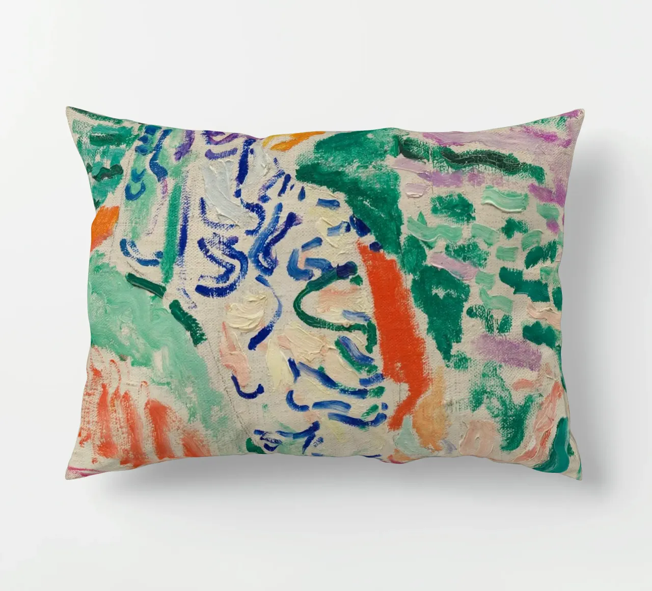 Henri Matisse - La donna giapponese in riva al mare cuscino da William Store