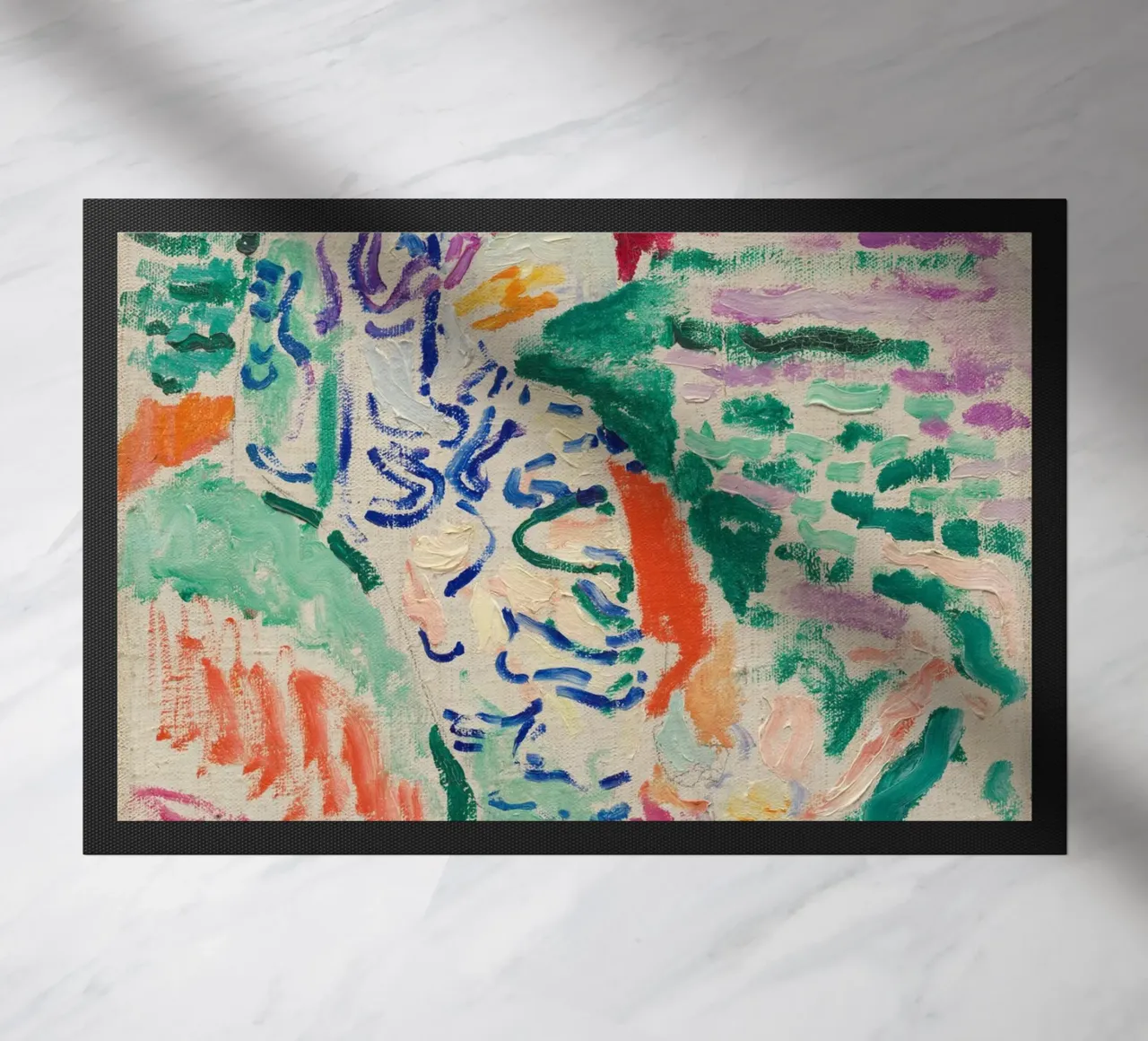 Henri Matisse - La donna giapponese in riva al mare zerbino da William Store