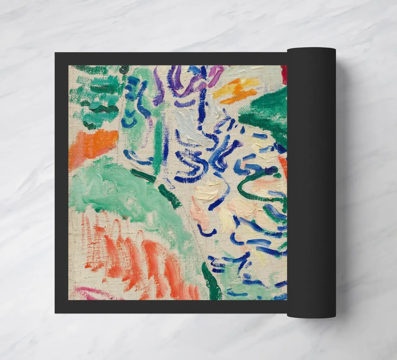 Henri Matisse - La donna giapponese in riva al mare zerbino da William Store