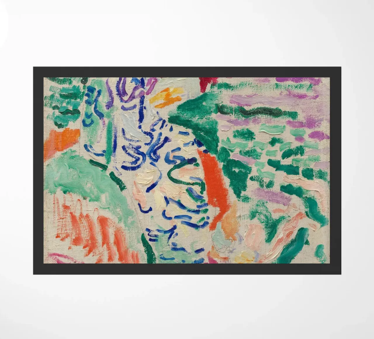 Henri Matisse - La donna giapponese in riva al mare zerbino da William Store