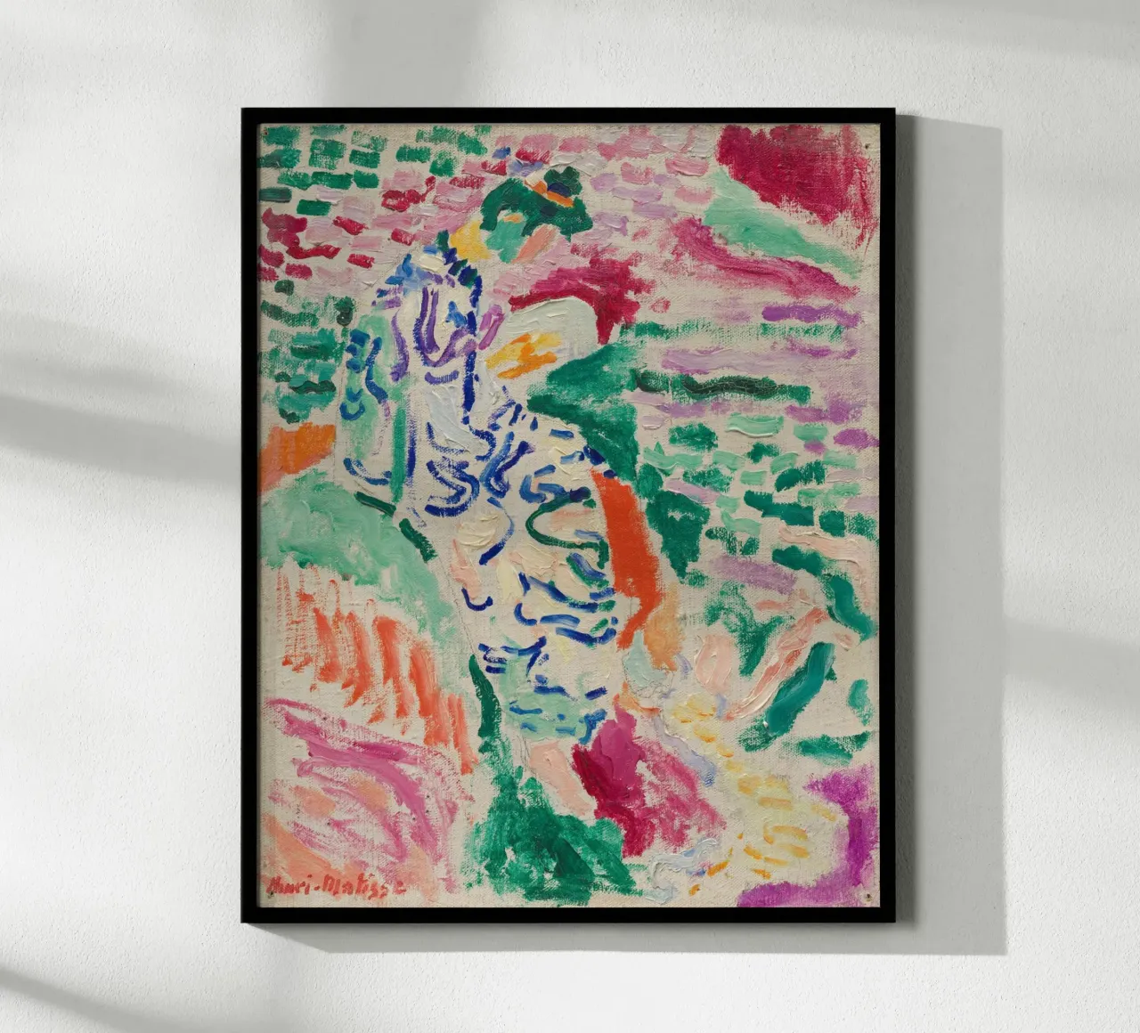 Henri Matisse - La donna giapponese in riva al mare carta hahnemühle da William Store