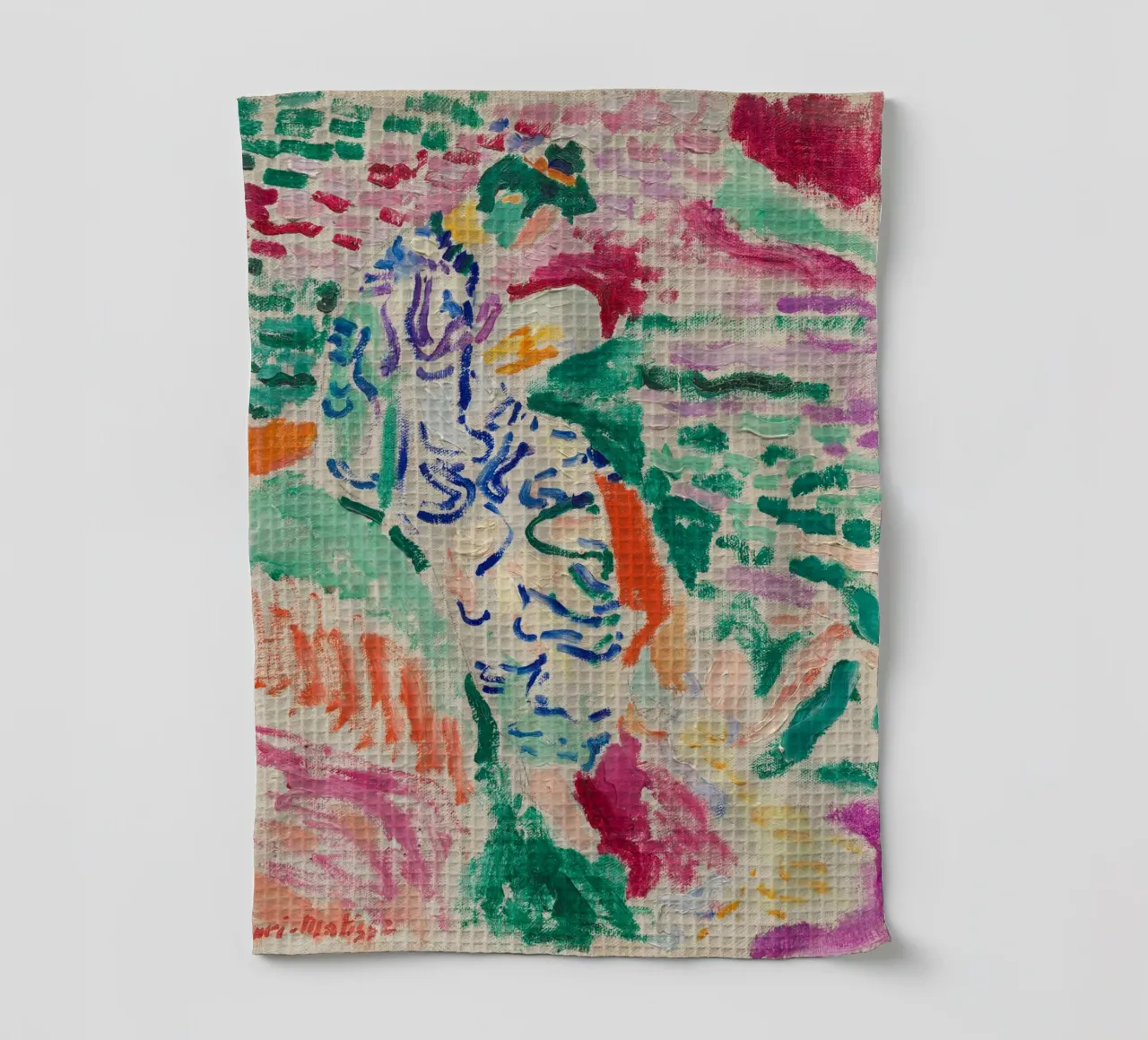Henri Matisse - La donna giapponese in riva al mare canovaccio da cucina da William Store