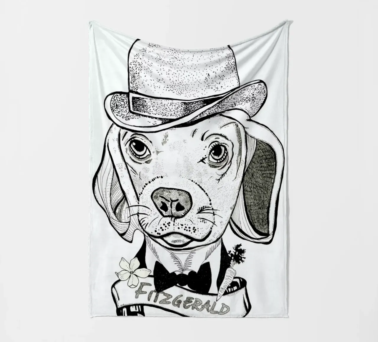 Fitz Fleecedecke von Giulio Iurissevich