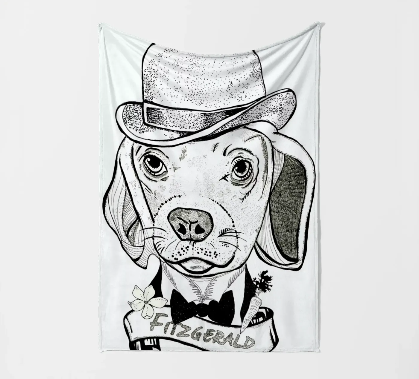 Fitz fleecedeken van Giulio Iurissevich