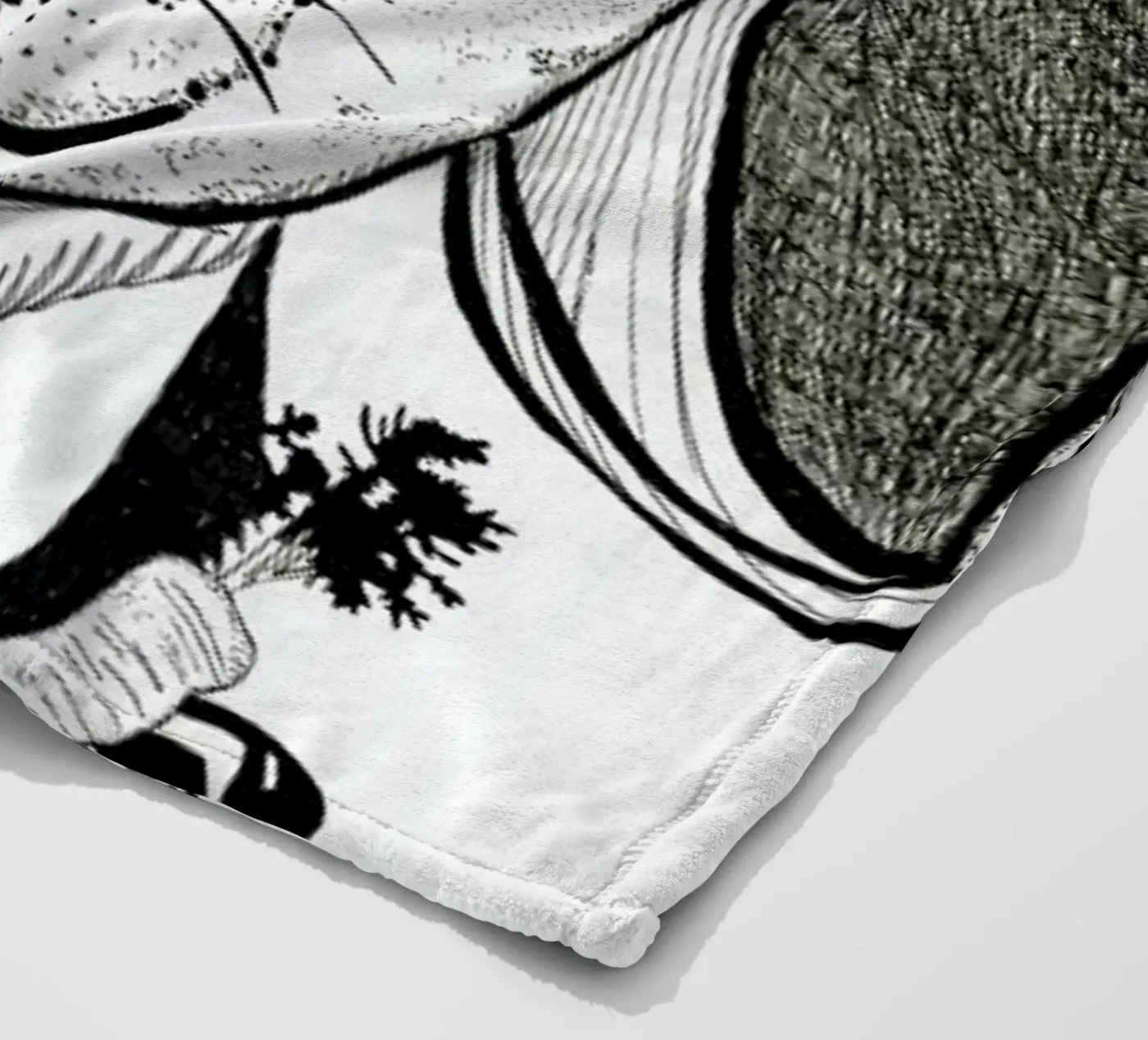 Fitz fleecedeken van Giulio Iurissevich