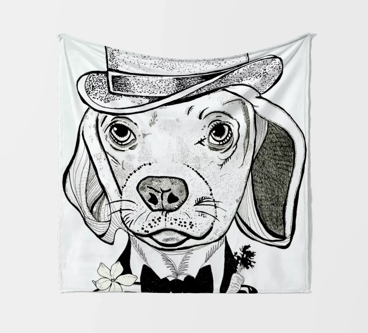 Fitz Fleecedecke von Giulio Iurissevich