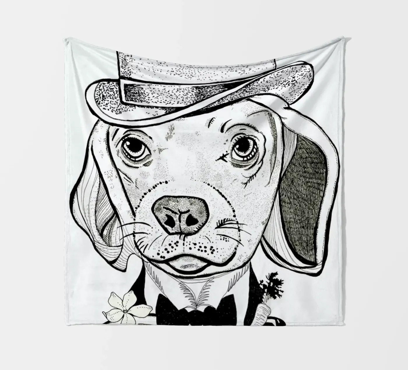 Fitz fleecedeken van Giulio Iurissevich