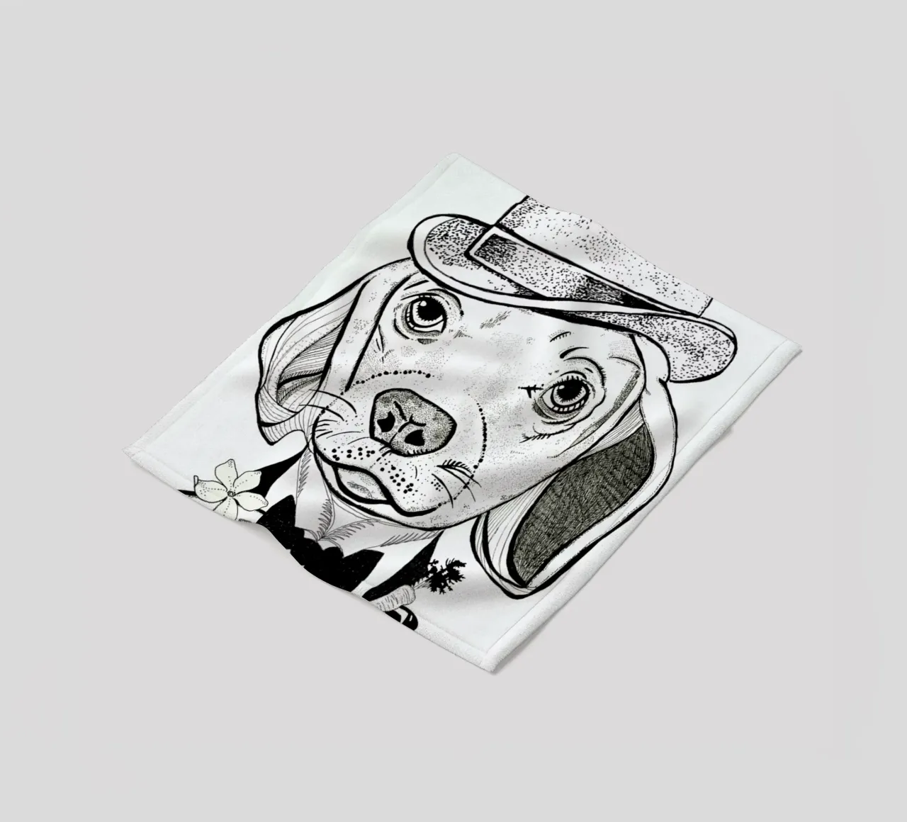 Fitz Fleecedecke von Giulio Iurissevich