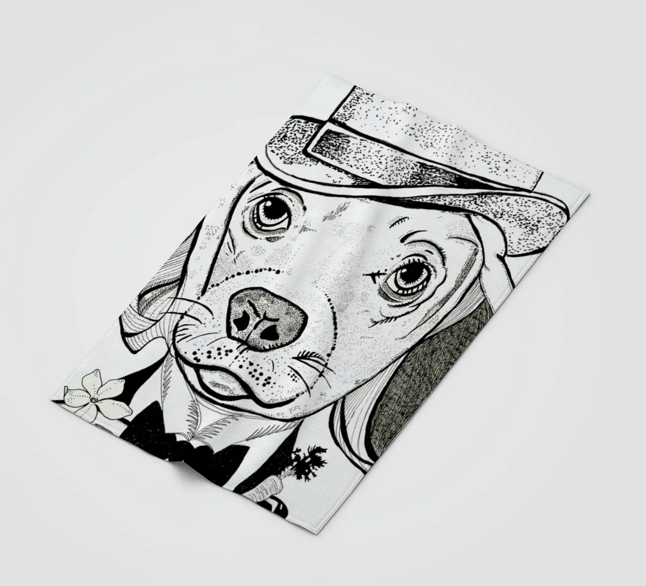 Fitz Fleecedecke von Giulio Iurissevich