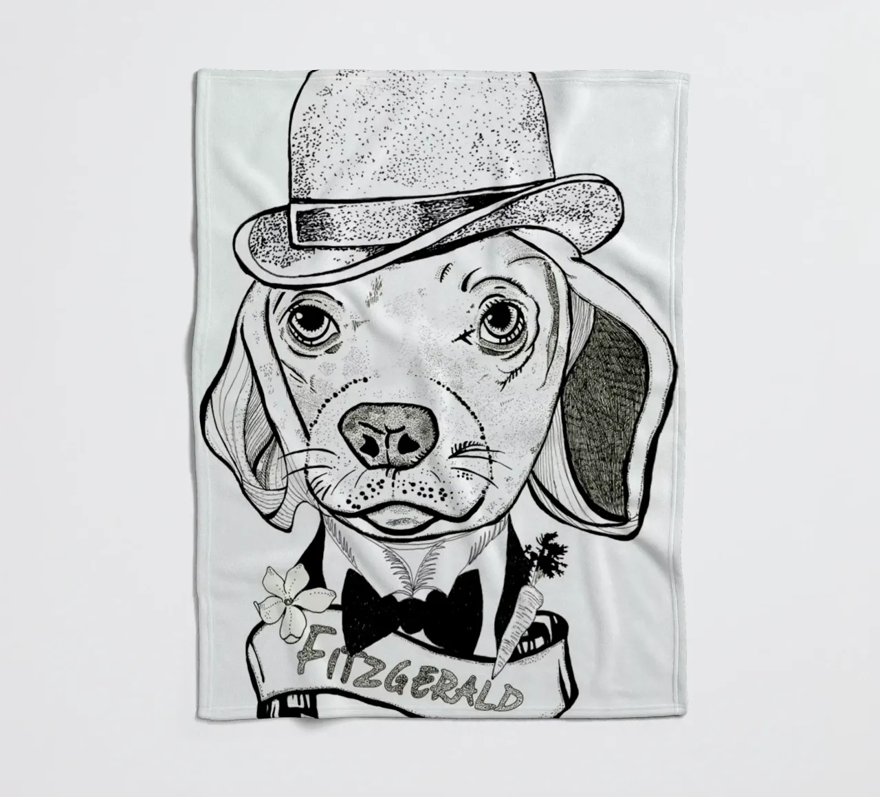 Fitz Fleecedecke von Giulio Iurissevich