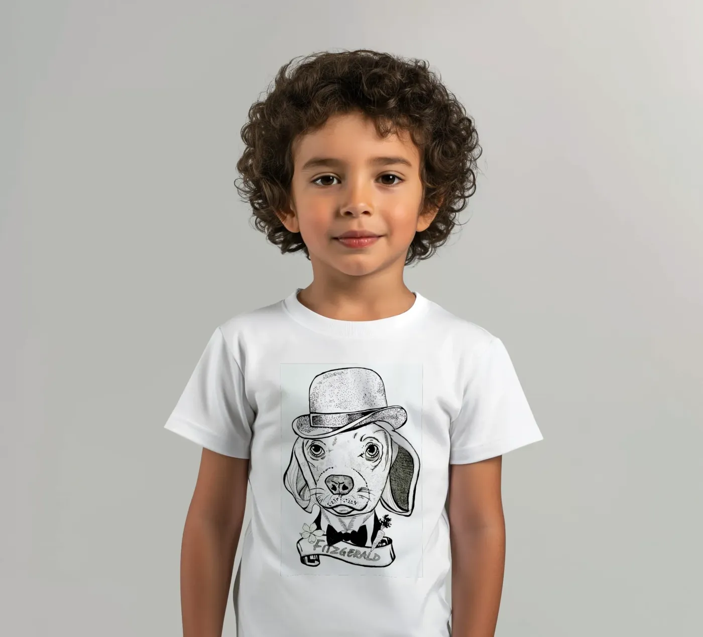 Fitz t-shirt bambini da Giulio Iurissevich