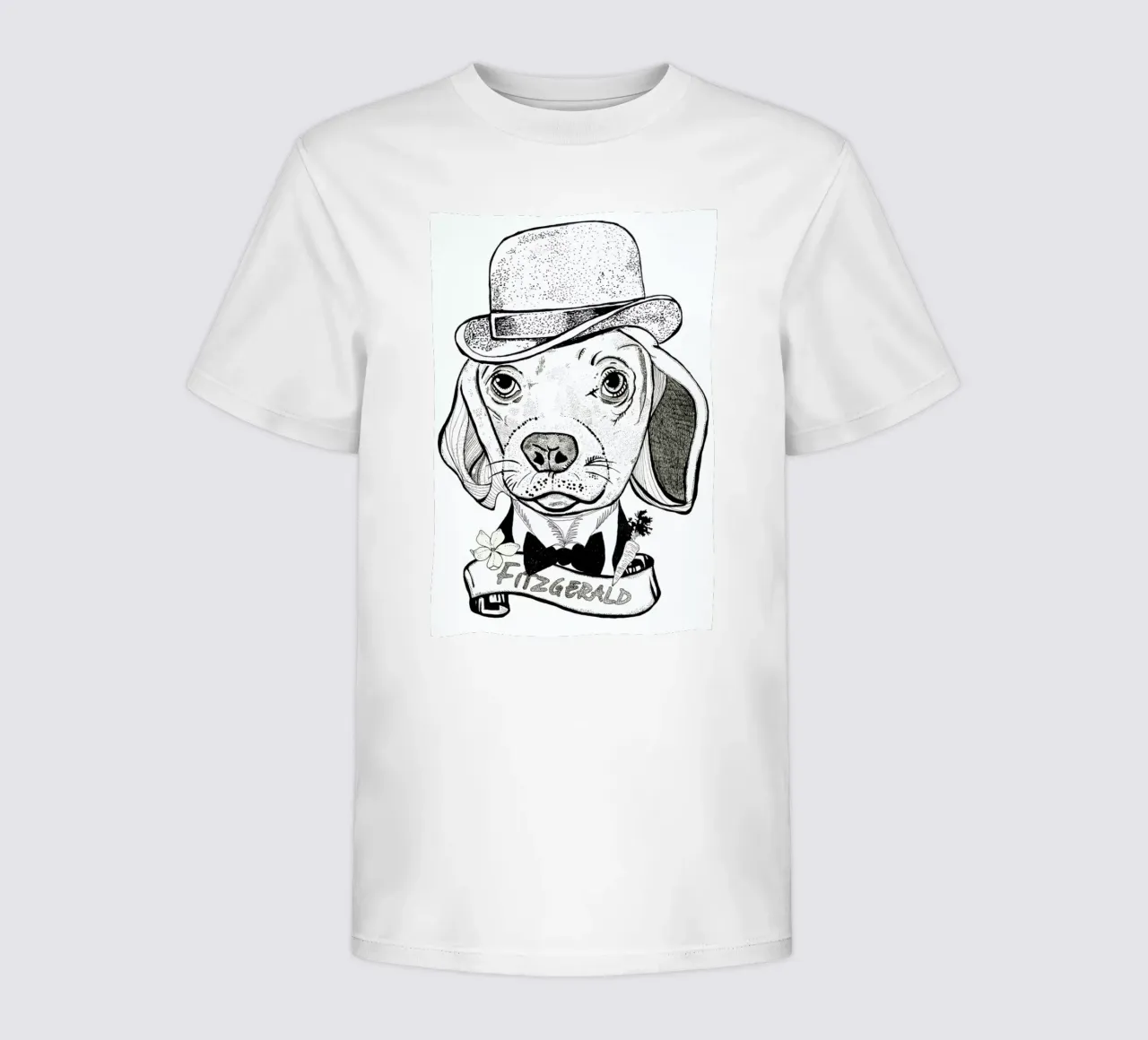Fitz kinder t-shirt van Giulio Iurissevich