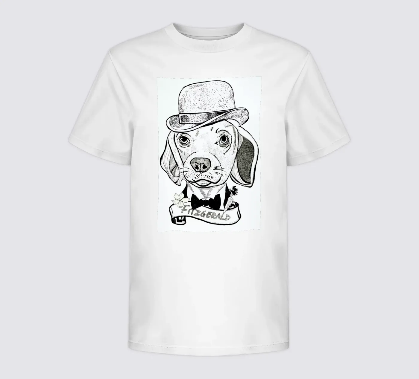 Fitz kinder t-shirt van Giulio Iurissevich