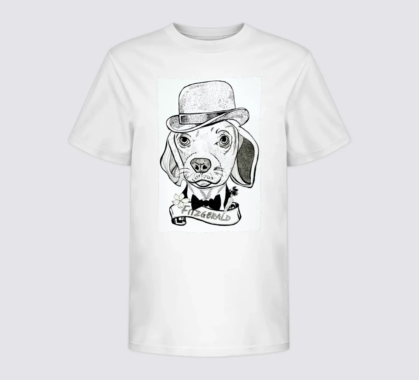 Fitz kinder t-shirt van Giulio Iurissevich