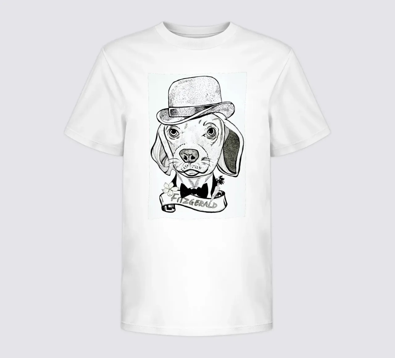 Fitz kinder t-shirt van Giulio Iurissevich