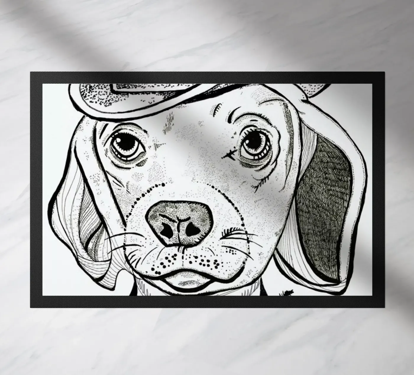 Fitz Fußmatte von Giulio Iurissevich