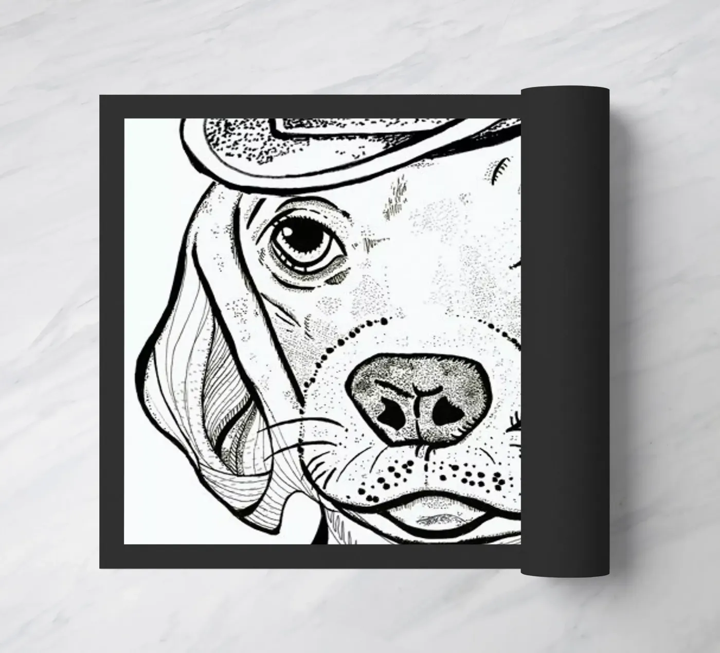 Fitz Fußmatte von Giulio Iurissevich