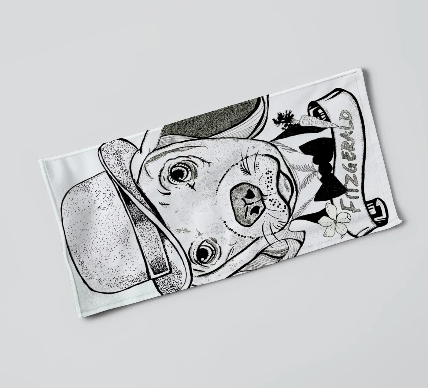 Fitz asciugamano da bagno da Giulio Iurissevich