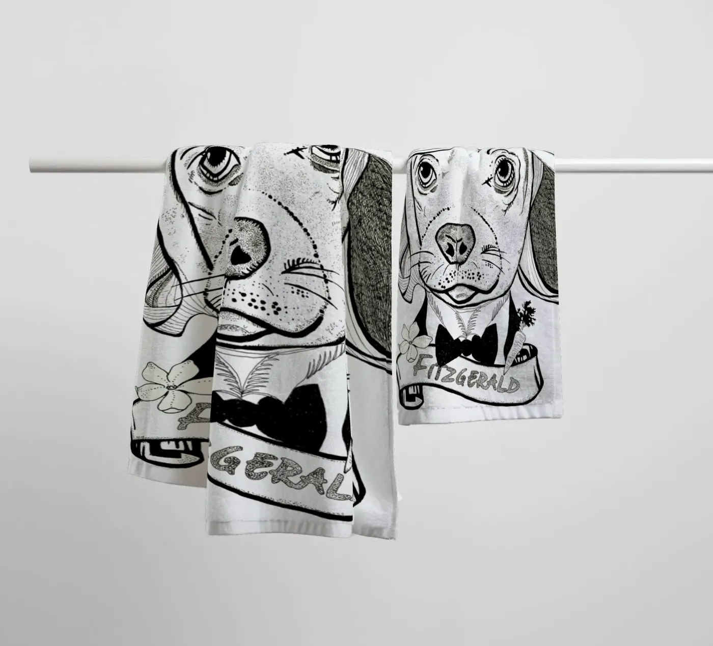 Fitz asciugamano da bagno da Giulio Iurissevich