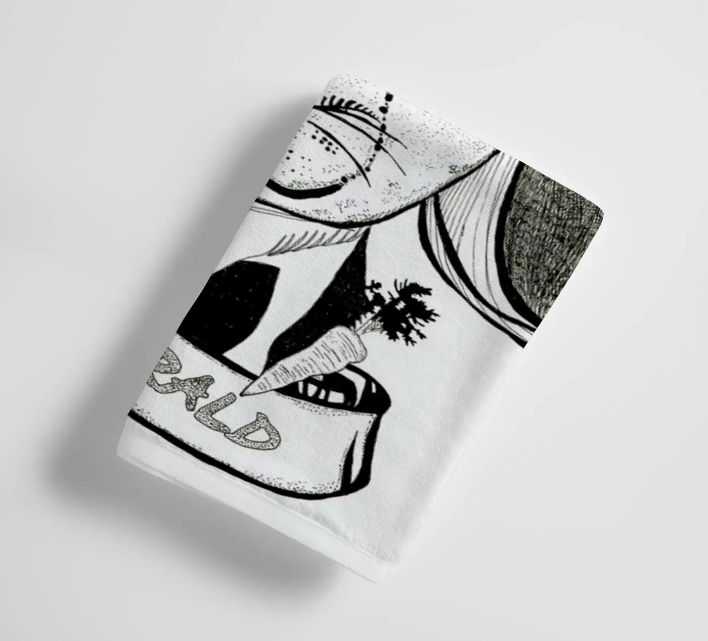 Fitz badhanddoek van Giulio Iurissevich