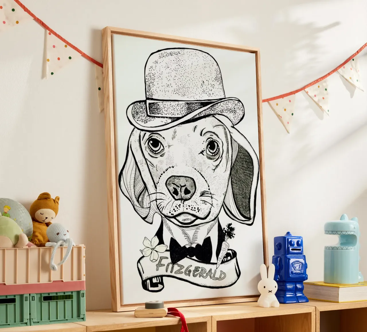 Fitz canvas by Giulio Iurissevich