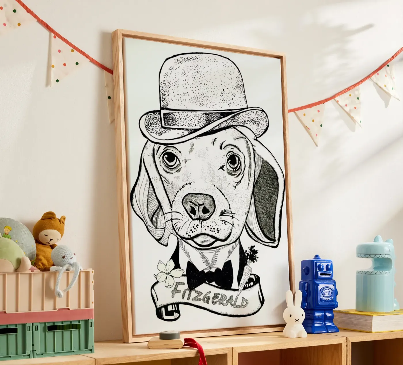 Fitz canvas van Giulio Iurissevich