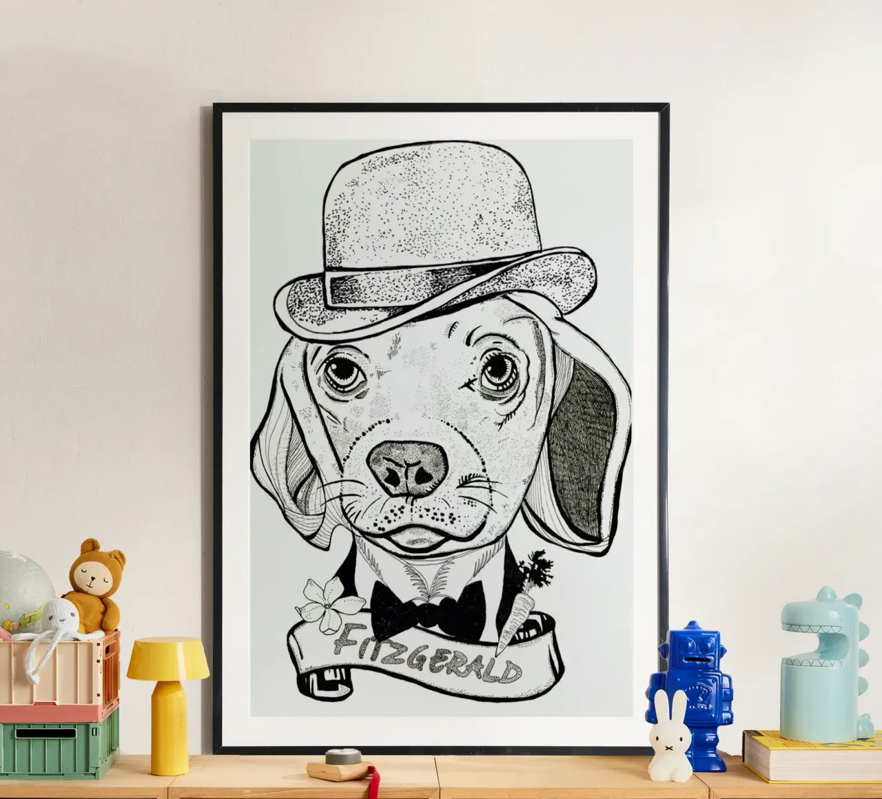 Fitz poster by Giulio Iurissevich