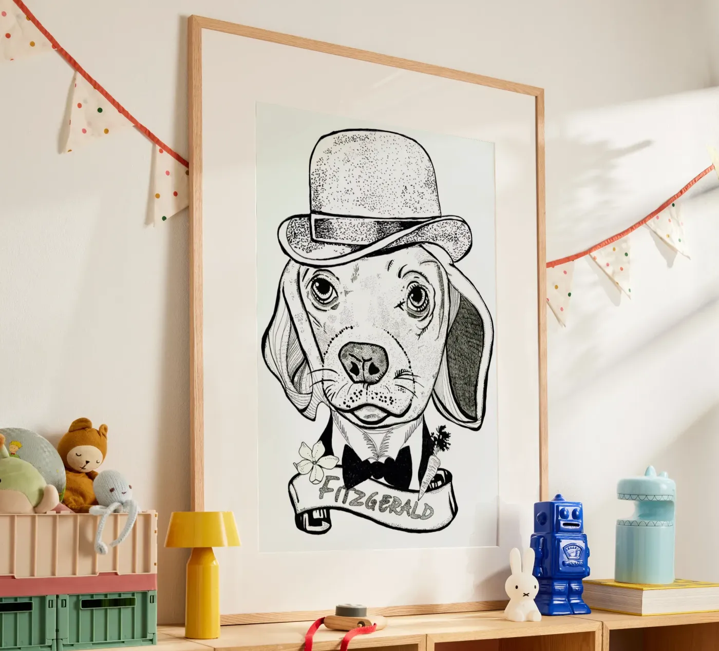 Fitz poster by Giulio Iurissevich