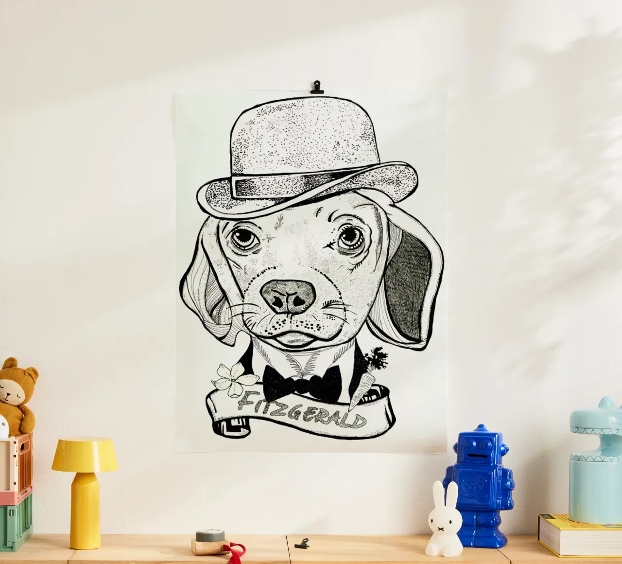 Fitz poster by Giulio Iurissevich