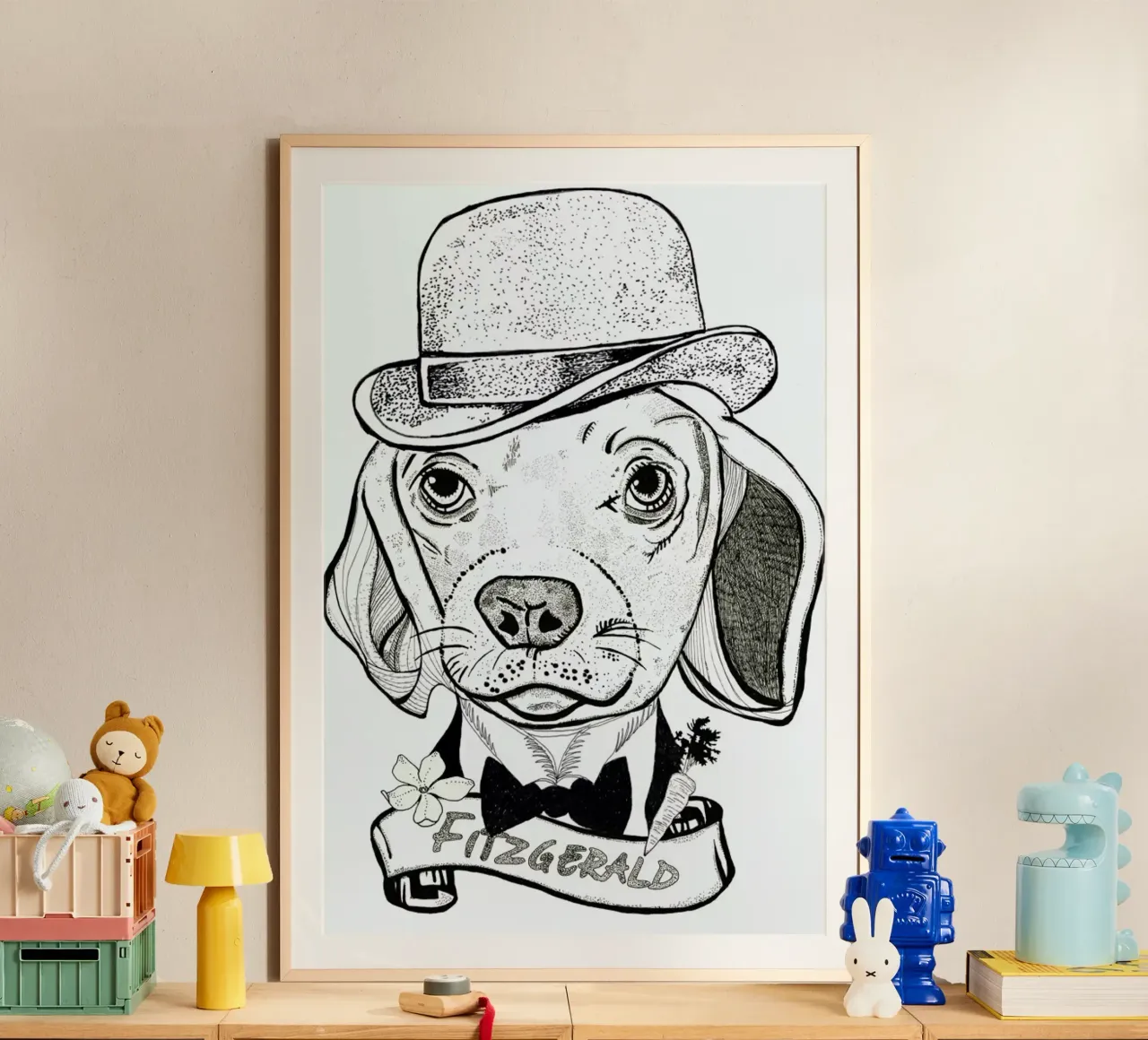 Fitz poster by Giulio Iurissevich