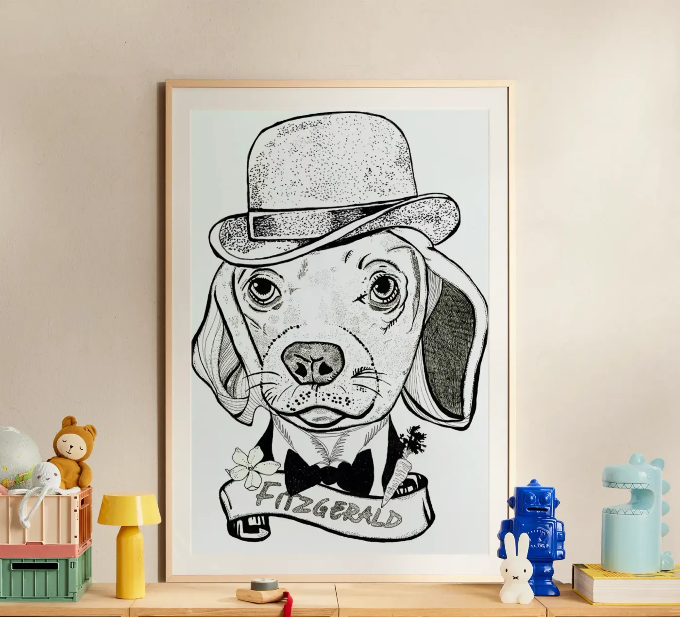 Fitz poster by Giulio Iurissevich