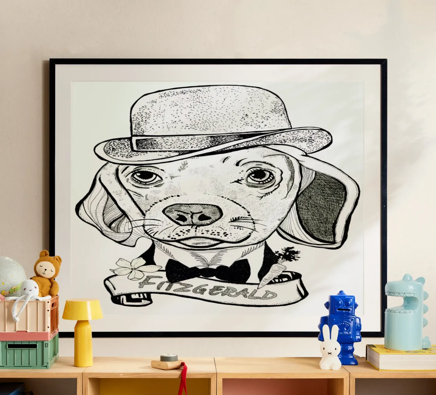 Fitz poster by Giulio Iurissevich