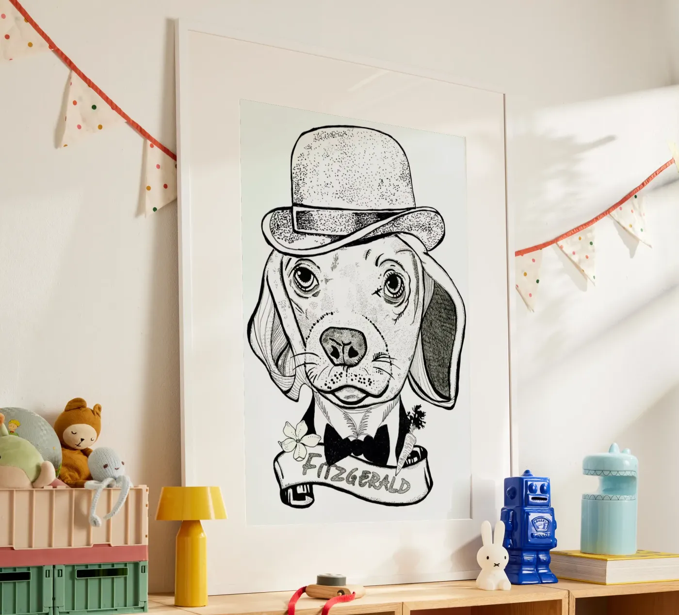 Fitz poster by Giulio Iurissevich