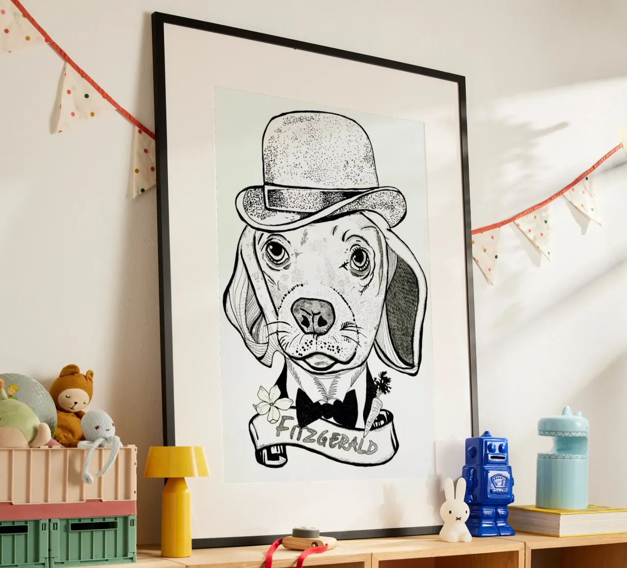 Fitz poster by Giulio Iurissevich