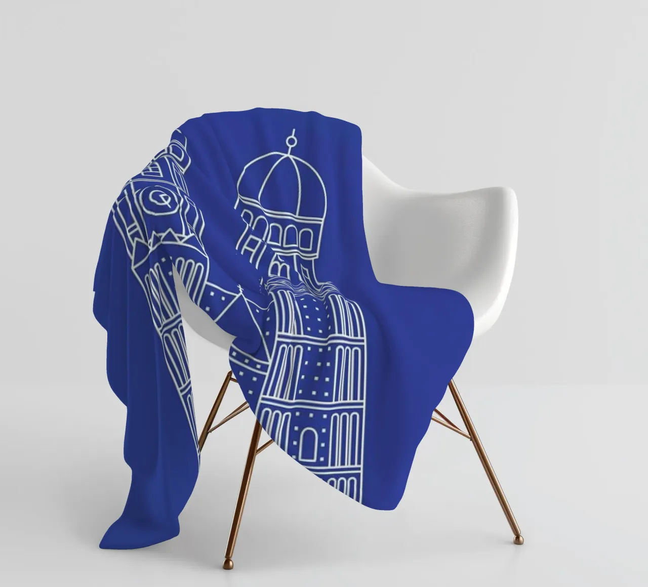 Munich Fleecedecke von Sara Signorini