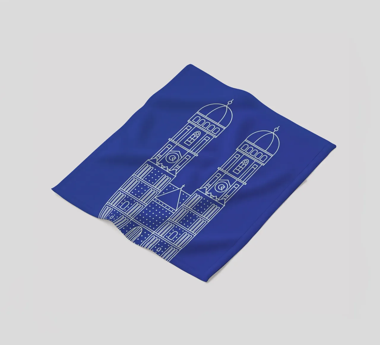 Munich Fleecedecke von Sara Signorini