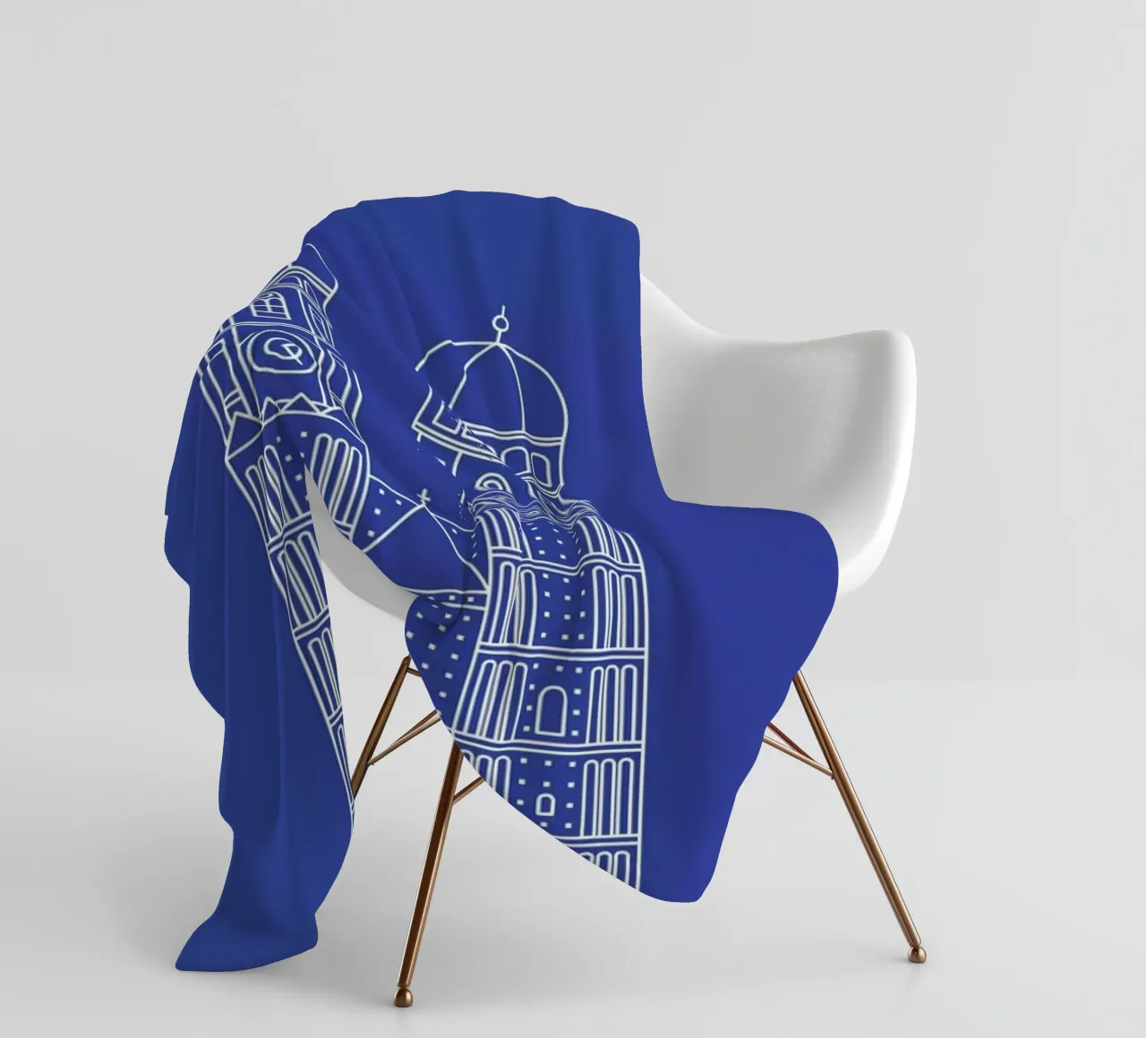 Munich Fleecedecke von Sara Signorini