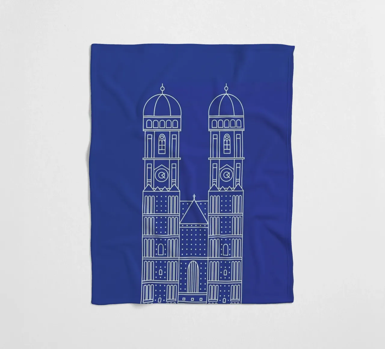 Munich Fleecedecke von Sara Signorini