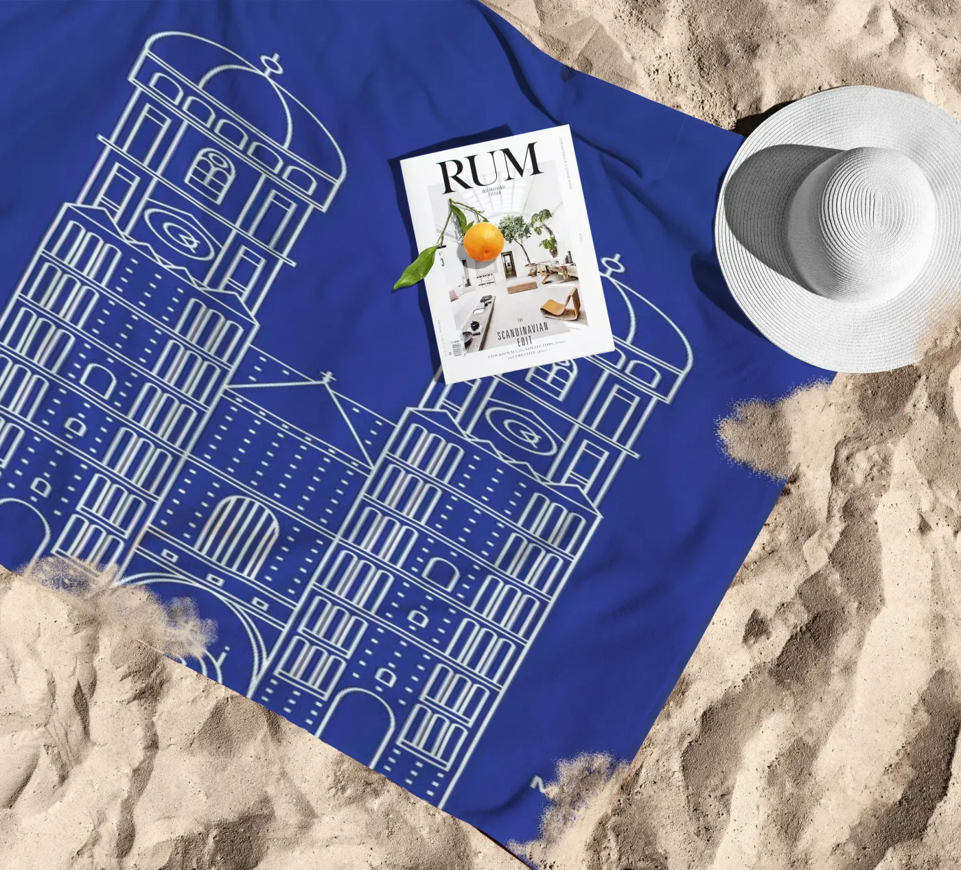 Munich serviette de plage de Sara Signorini