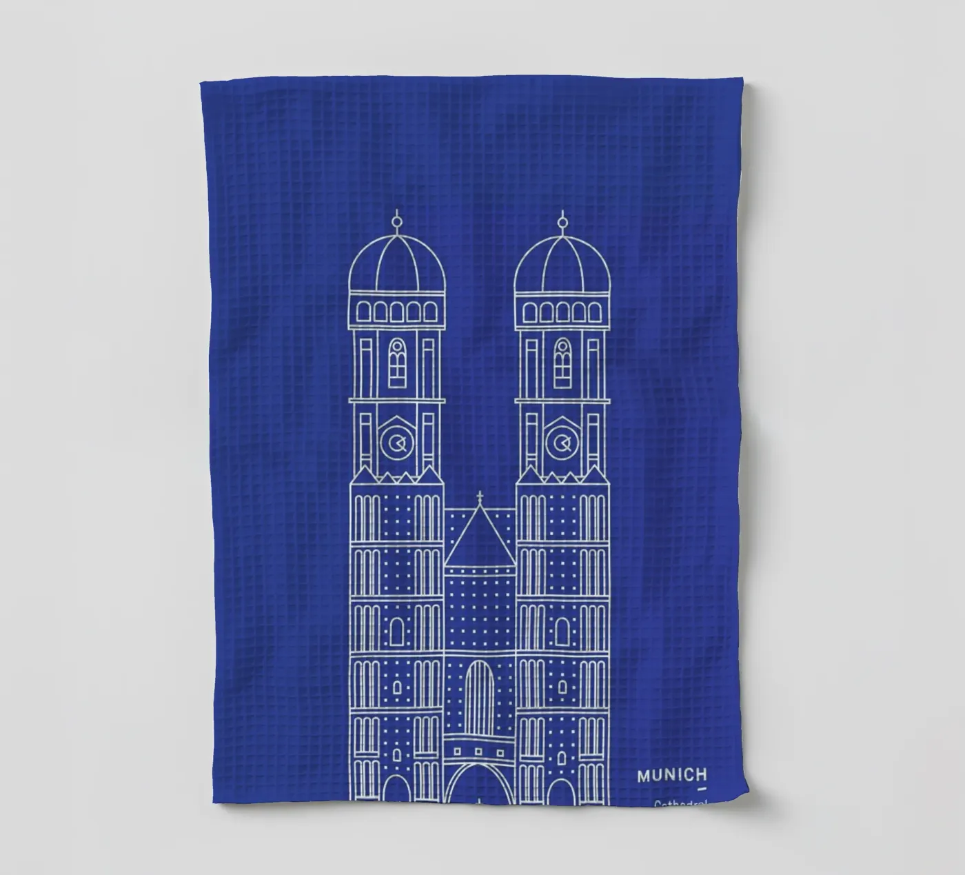 Munich Geschirrtuch von Sara Signorini