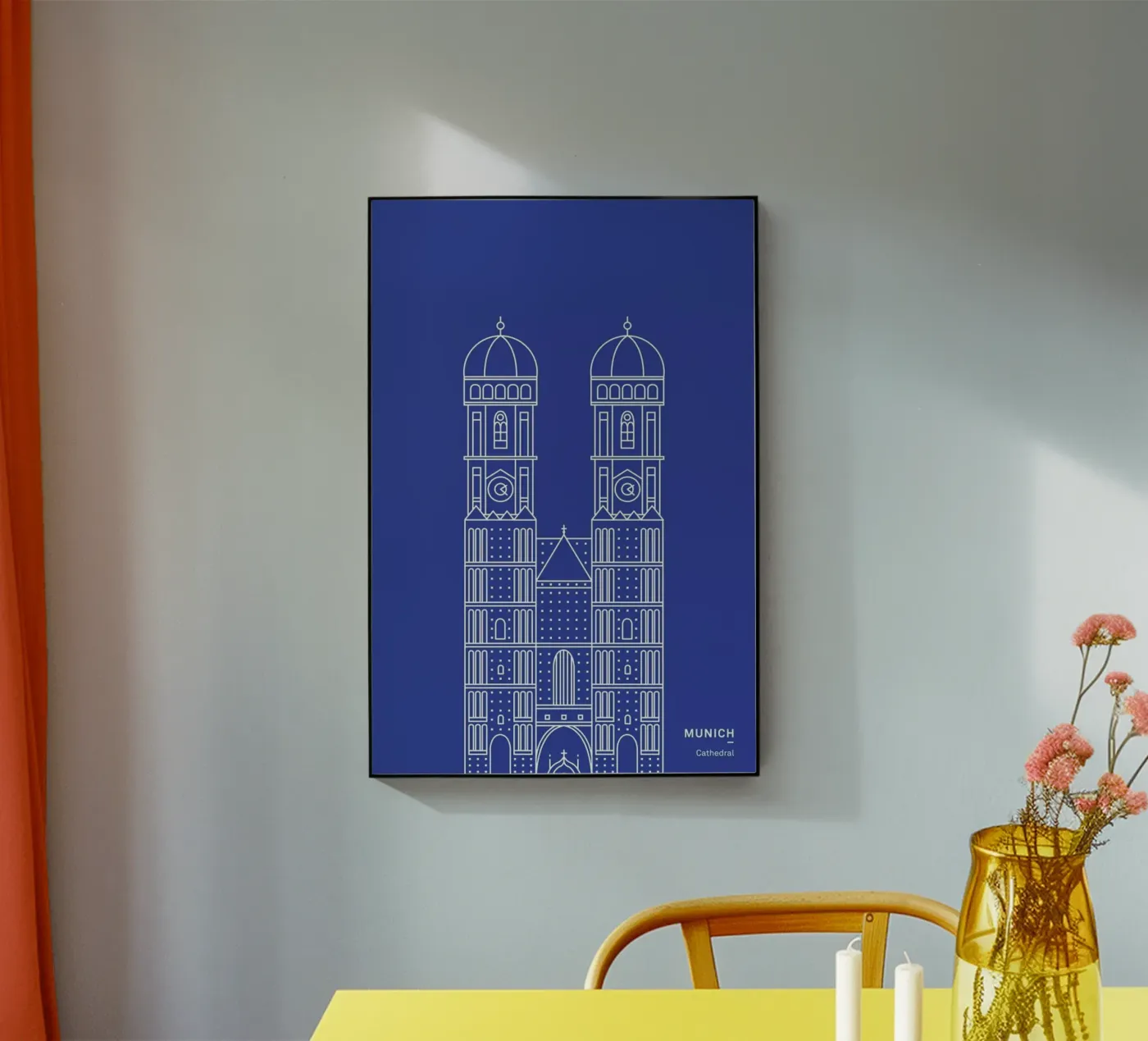 Munich Acryl-Glas von Sara Signorini