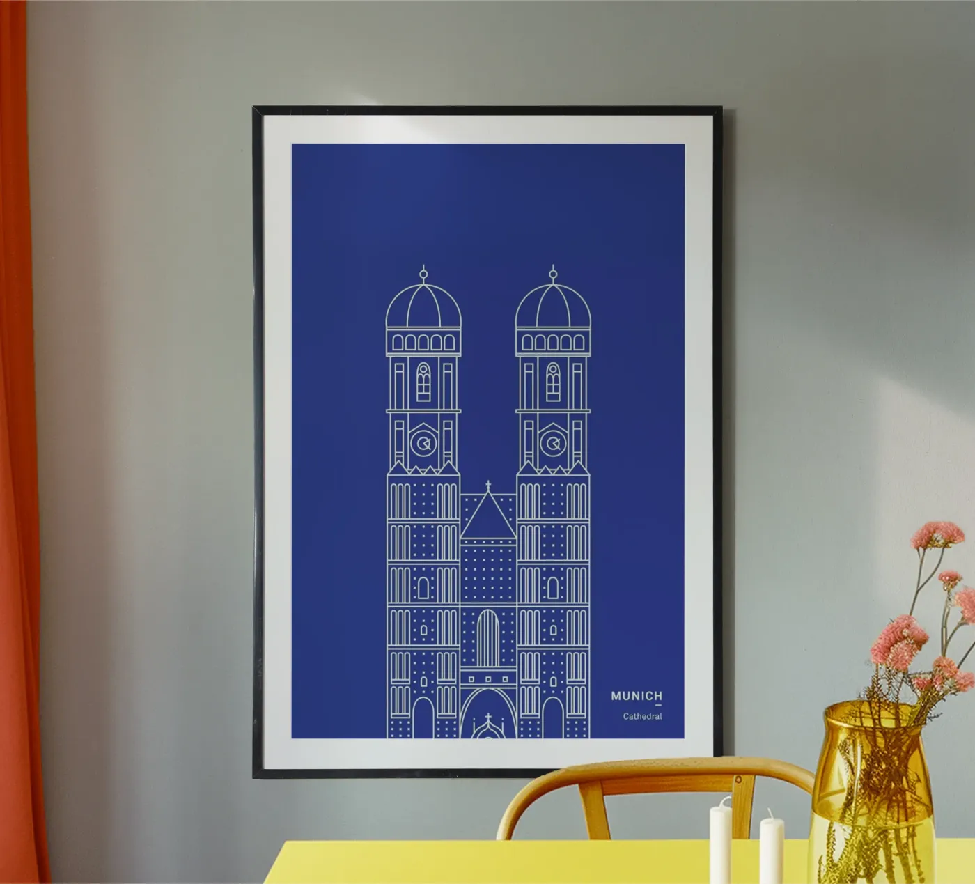 Munich Poster von Sara Signorini